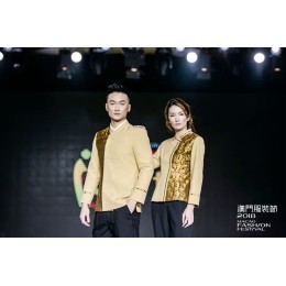 HL001/007 demo Real people demonstration of men's and women's hotel uniforms HL001/007 demo Real people demonstration of men's and women's hotel uniforms